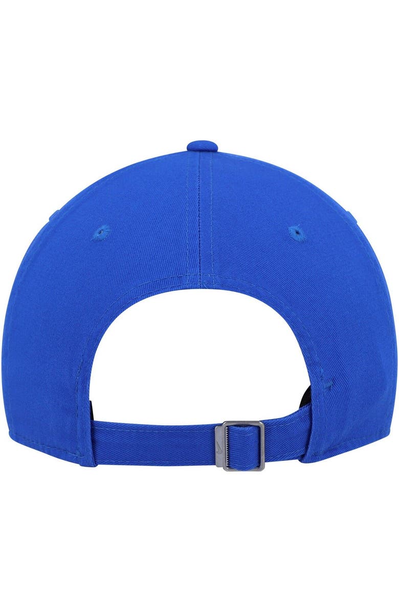 Nike Unisex Nike Royal Pitt Panthers Heritage86 Logo Performance Adjustable Hat, Alternate, color,