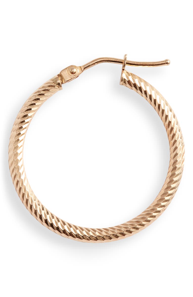 Bony Levy 14K Gold Twisted Rope Hoop Earrings, Alternate, color, 14K Yellow Gold