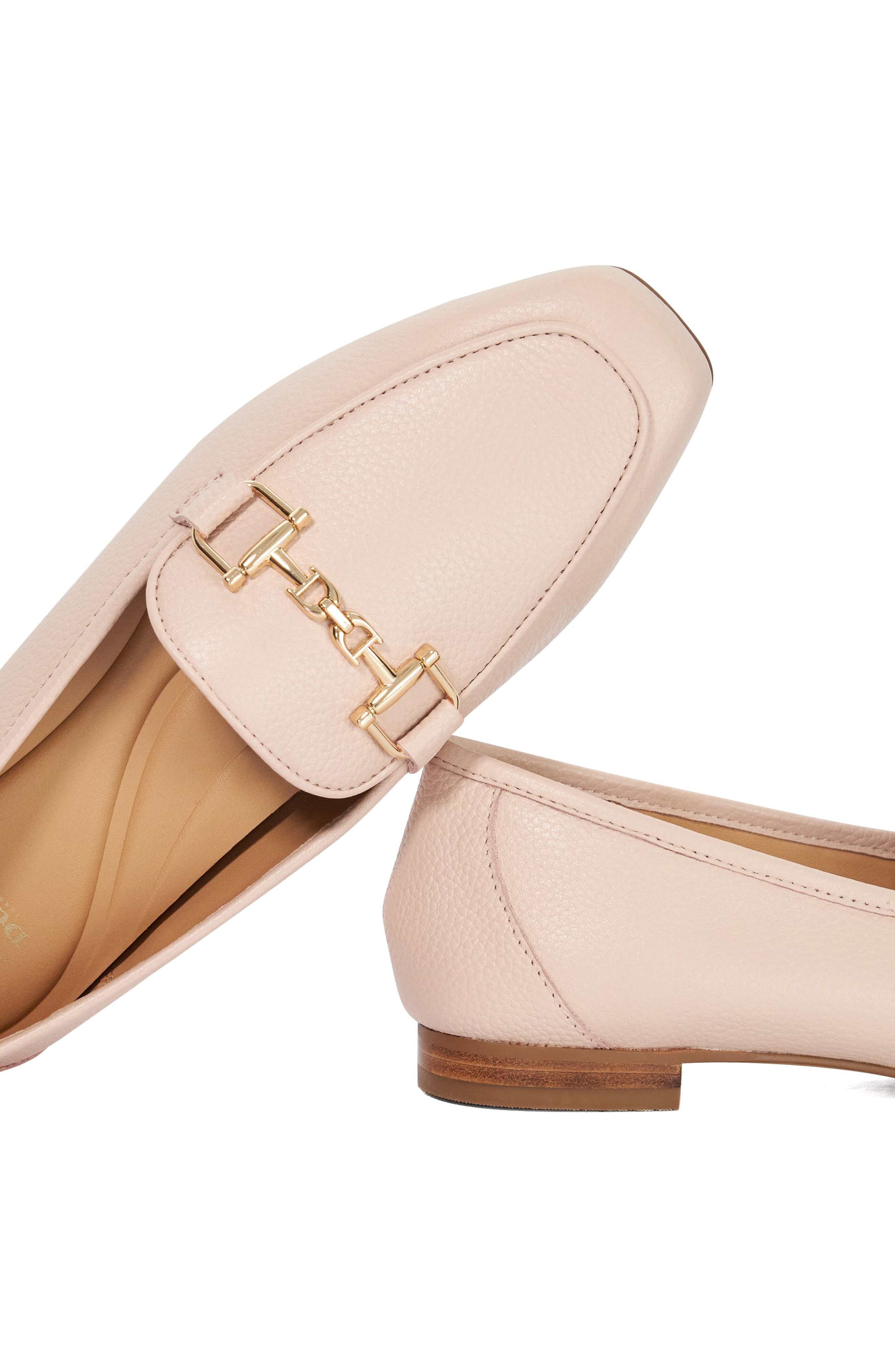 Dune London Bit Loafer, Alternate, color, Blush