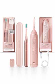 AQUASONIC Icon Toothbrush & Water Flosser Bundle Set