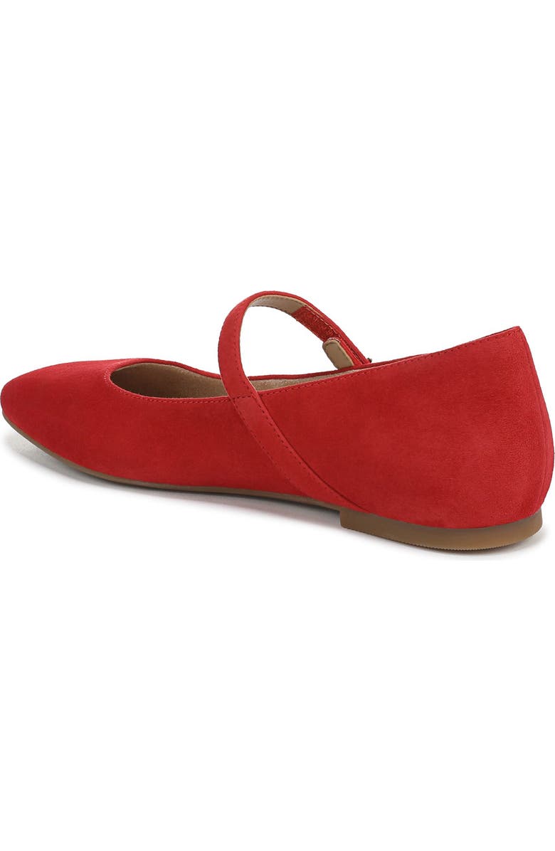 Vionic Alameda Mary Jane Flat, Alternate, color, Red Suede
