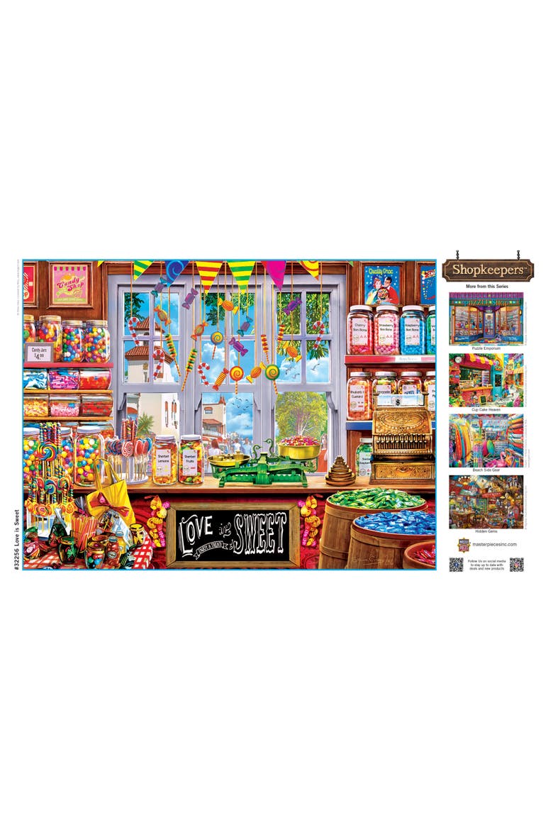 Love is Sweet 750 Piece Jigsaw Puzzle, Alternate, color, Multicolor