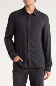 John Varvatos Rodney Long Sleeved Button Up Shirt