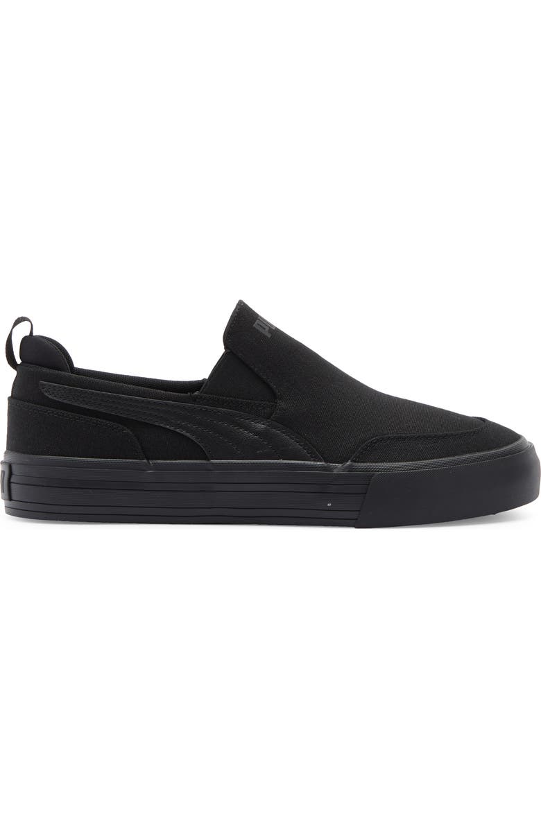 PUMA Court Classic Slip-On Sneaker, Alternate, color, Puma Black/ Puma Black