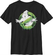 Ghostbusters Boy's Ghostbusters Slime Logo  Graphic T-Shirt