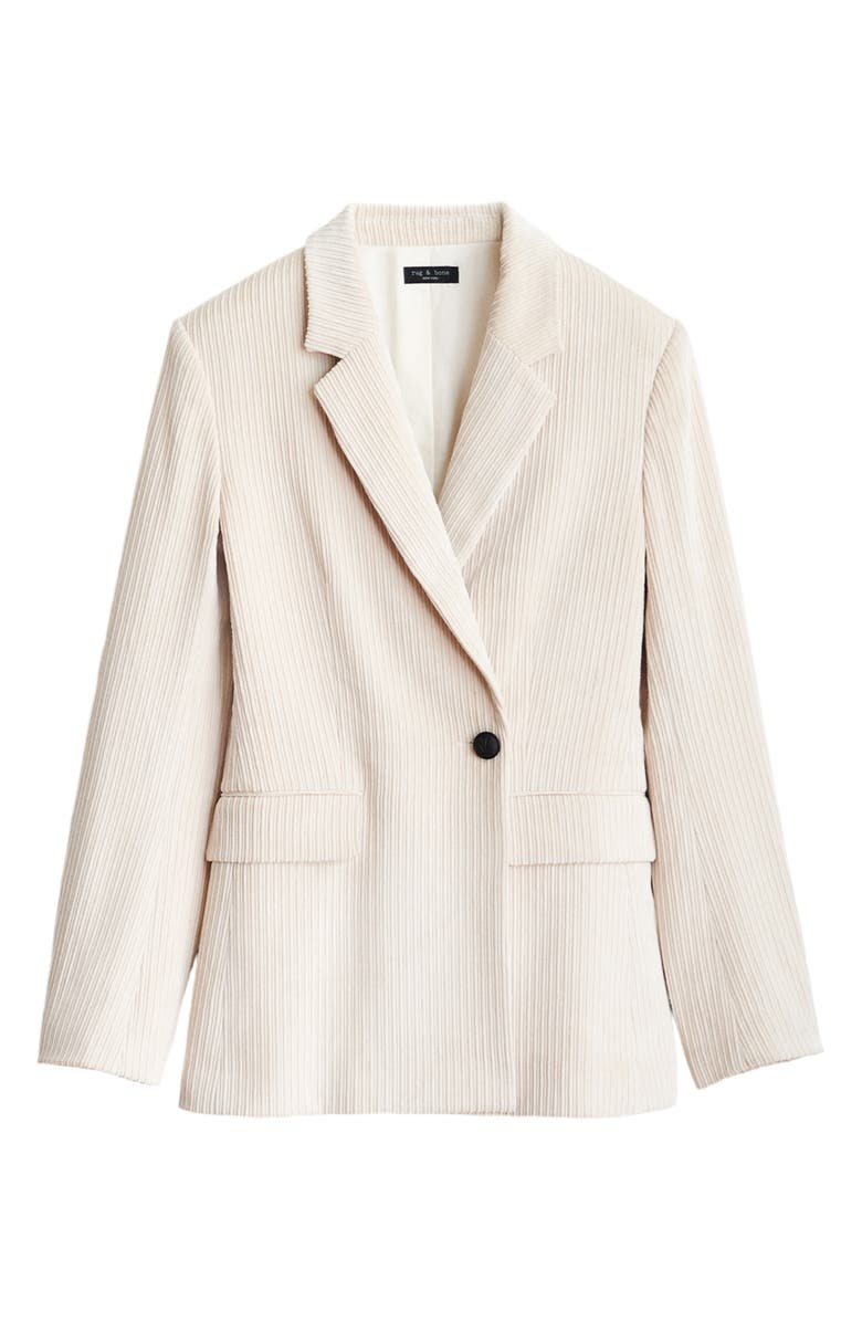 rag & bone Tessa One-Button Corduroy Blazer, Alternate, color, 