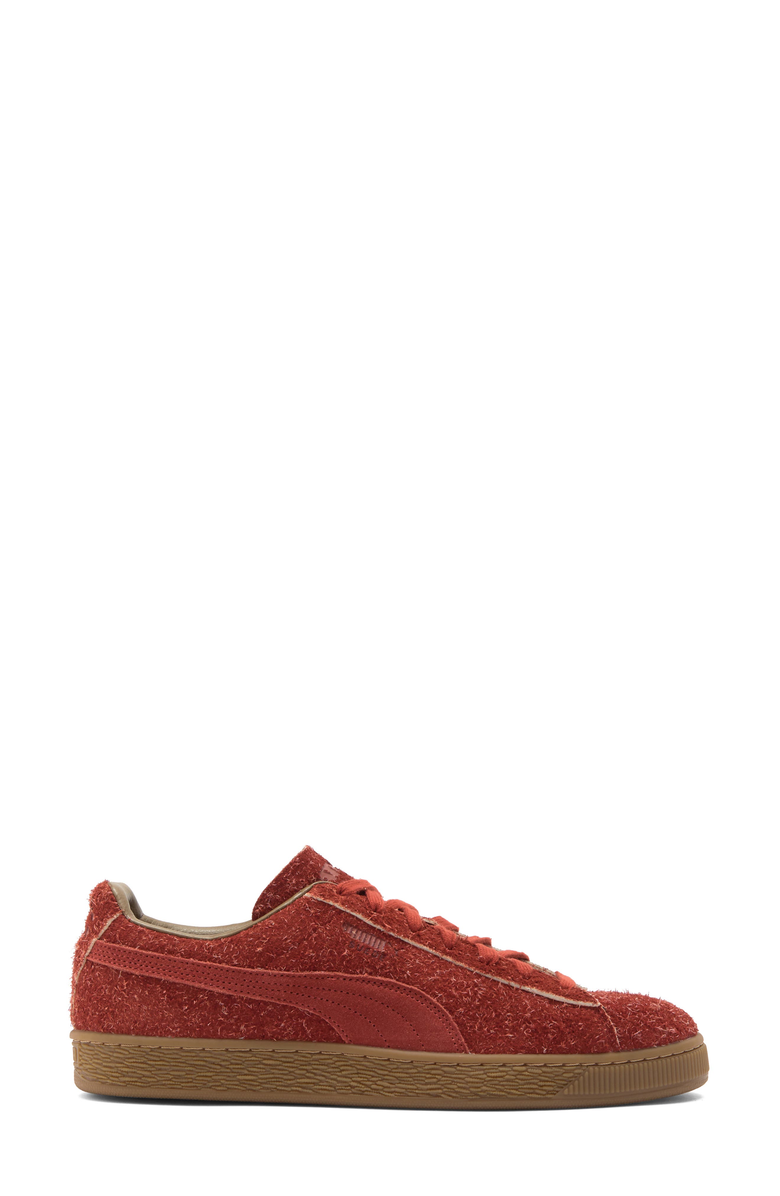 PUMA x Daniëlle Cathari Fuzzy Suede Sneaker, Alternate, color, Mars Red