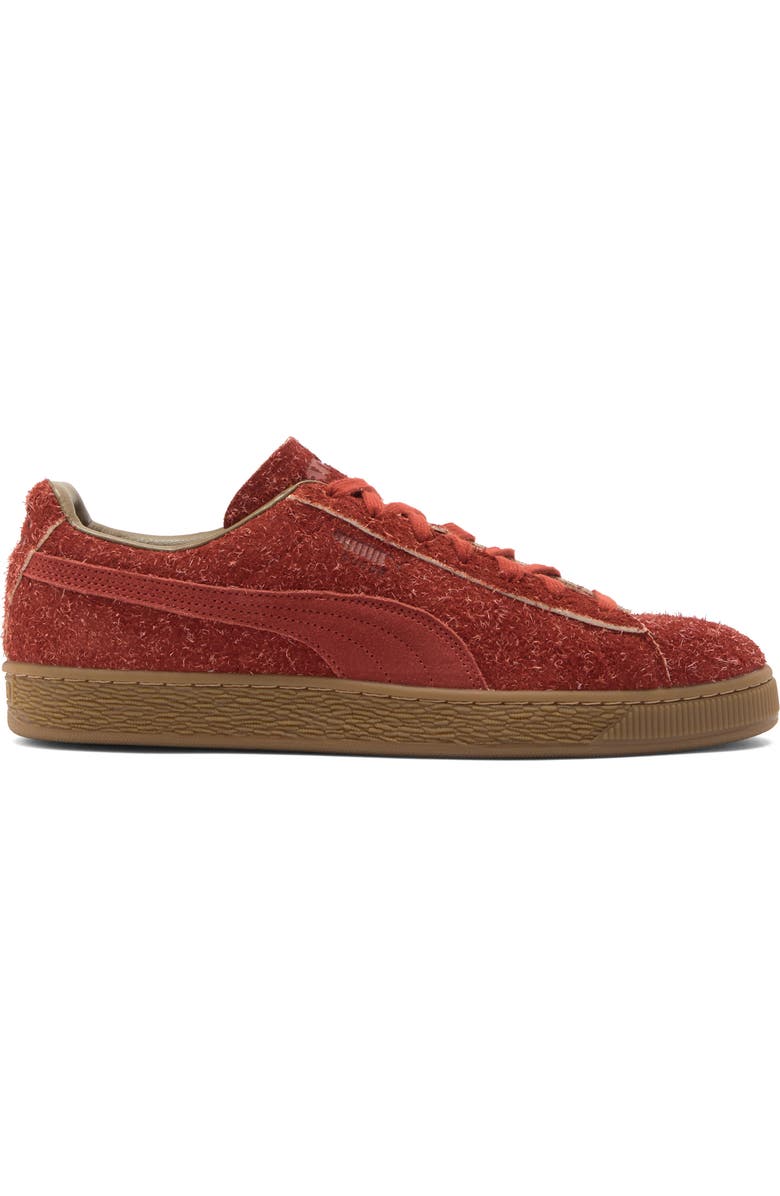 PUMA x Daniëlle Cathari Fuzzy Suede Sneaker, Alternate, color, Mars Red