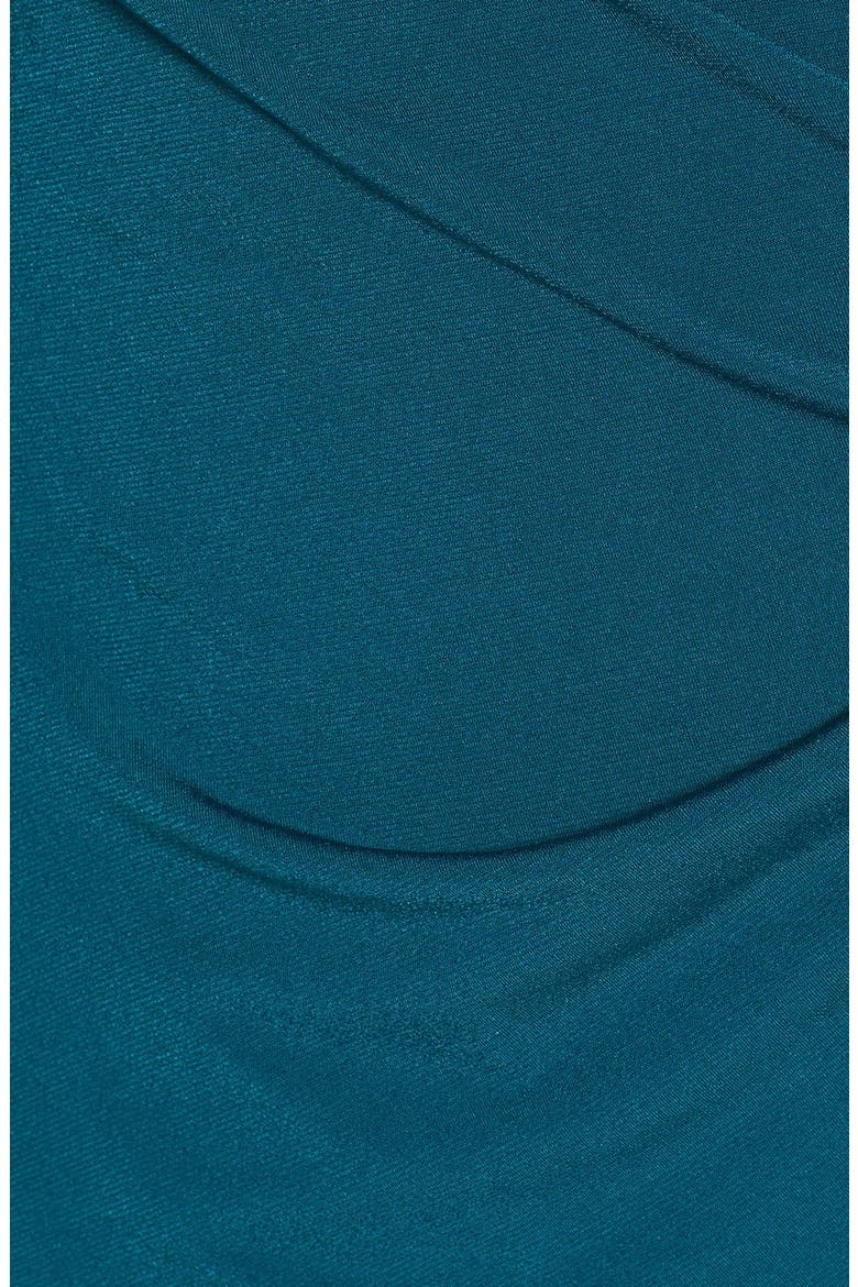 Faux Wrap Jersey Dress, Alternate, color, SPRUCE