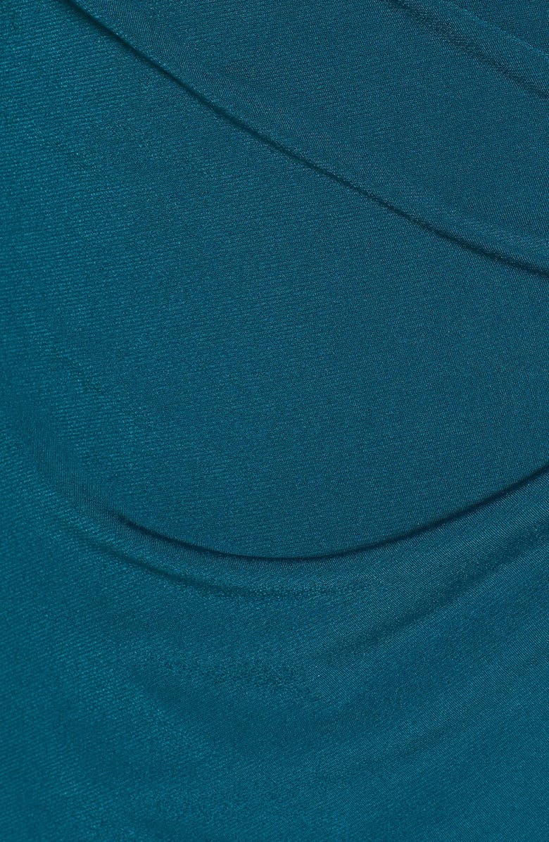 Chetta B Faux Wrap Jersey Dress, Alternate, color,