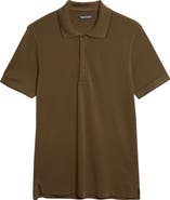 TOM FORD Tipped Lyocell & Cotton Piqué Polo