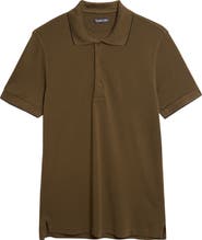 TOM FORD Tipped Lyocell & Cotton Piqué Polo