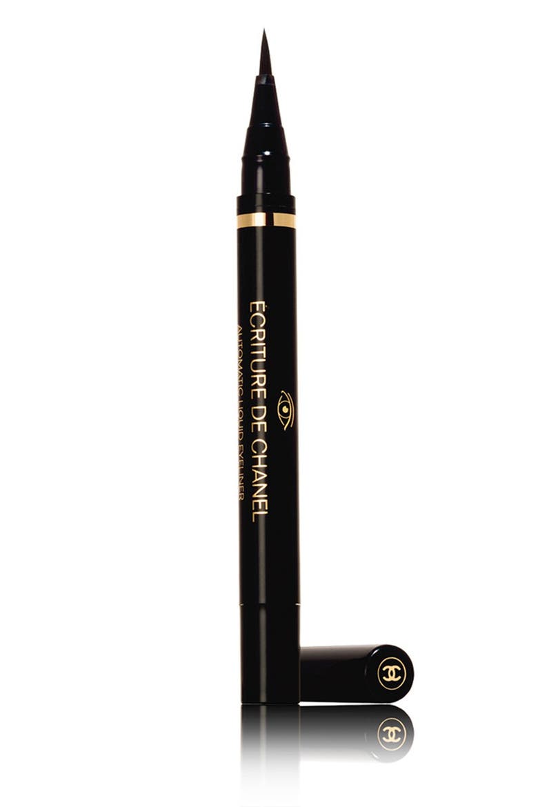 ÉCRITURE DE CHANEL 
Automatic Liquid Eyeliner, Main, color, 10 NOIR