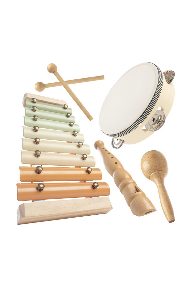 4-Piece Kids Musical Instruments for Toddlers, Main, color, Multicolor