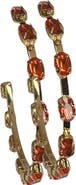 MacRae & Co. Mini Haley Crystal Hoop Earrings