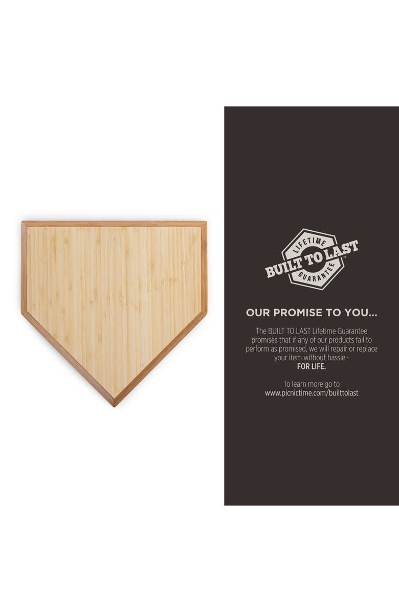 Toscana Home Plate Serving Board, Alternate, color, Bamboo