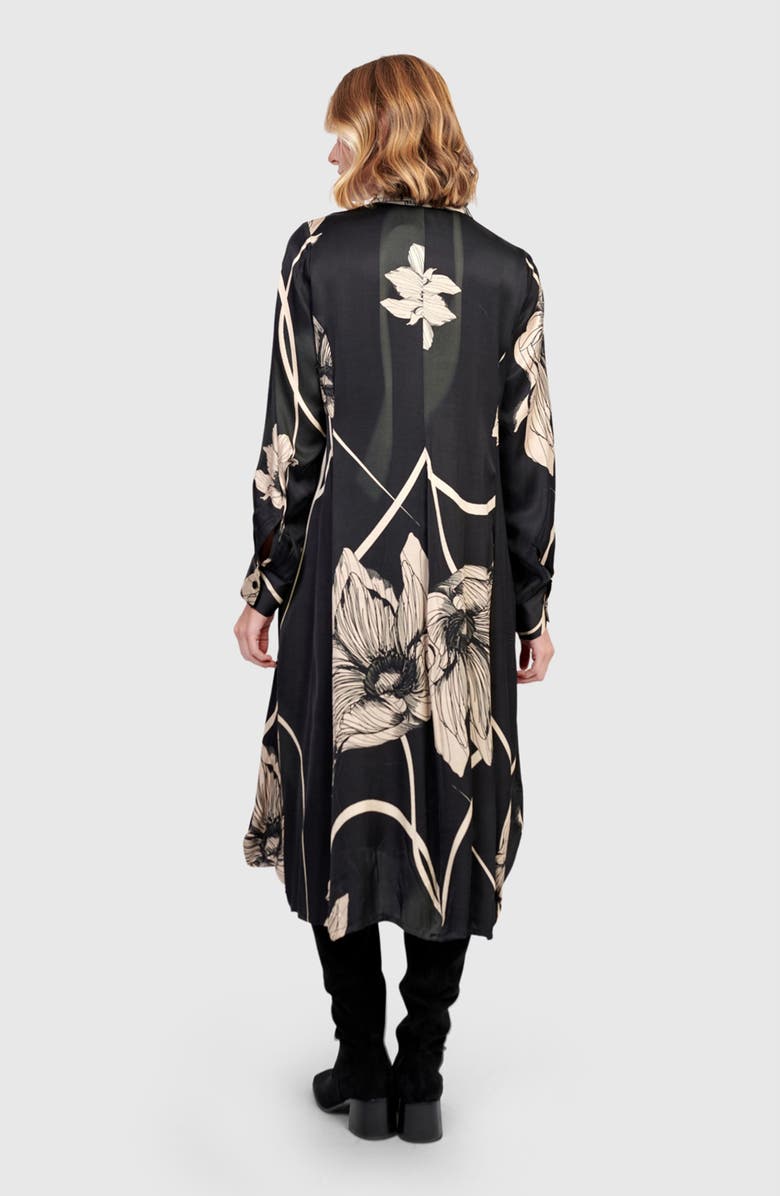 Alembika Filigree Babydoll Shirtdress, Alternate, color, Mix