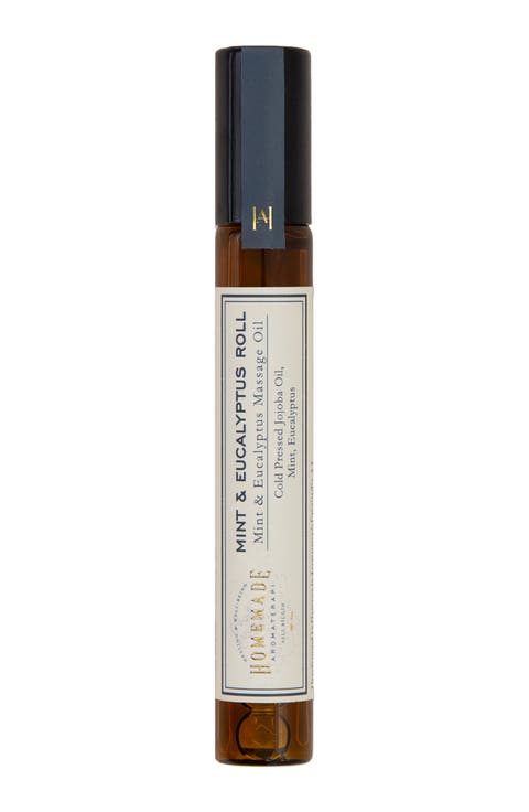 Cooling Mint & Eucalyptus Roll-On Aromatherapy Oil