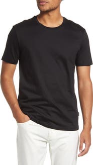BOSS Tessler Slim Fit White Cotton T-Shirt