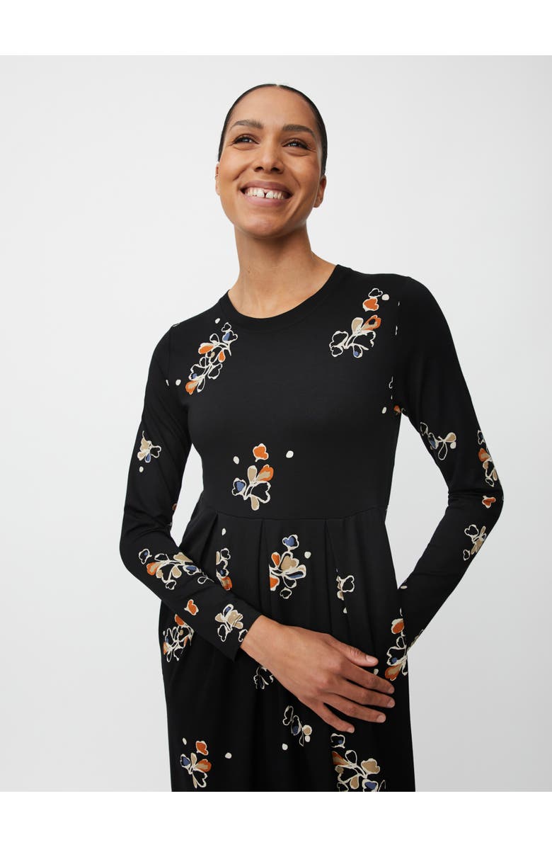 Masai Copenhagen MaNamo Long Sleeve Midi Dress, Alternate, color, Autumnal