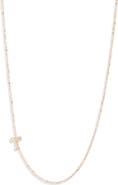 Anzie Diamond Initial Necklace