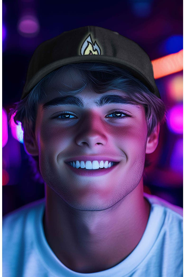 Fire Dad Hat, Alternate, color, Washed Gray