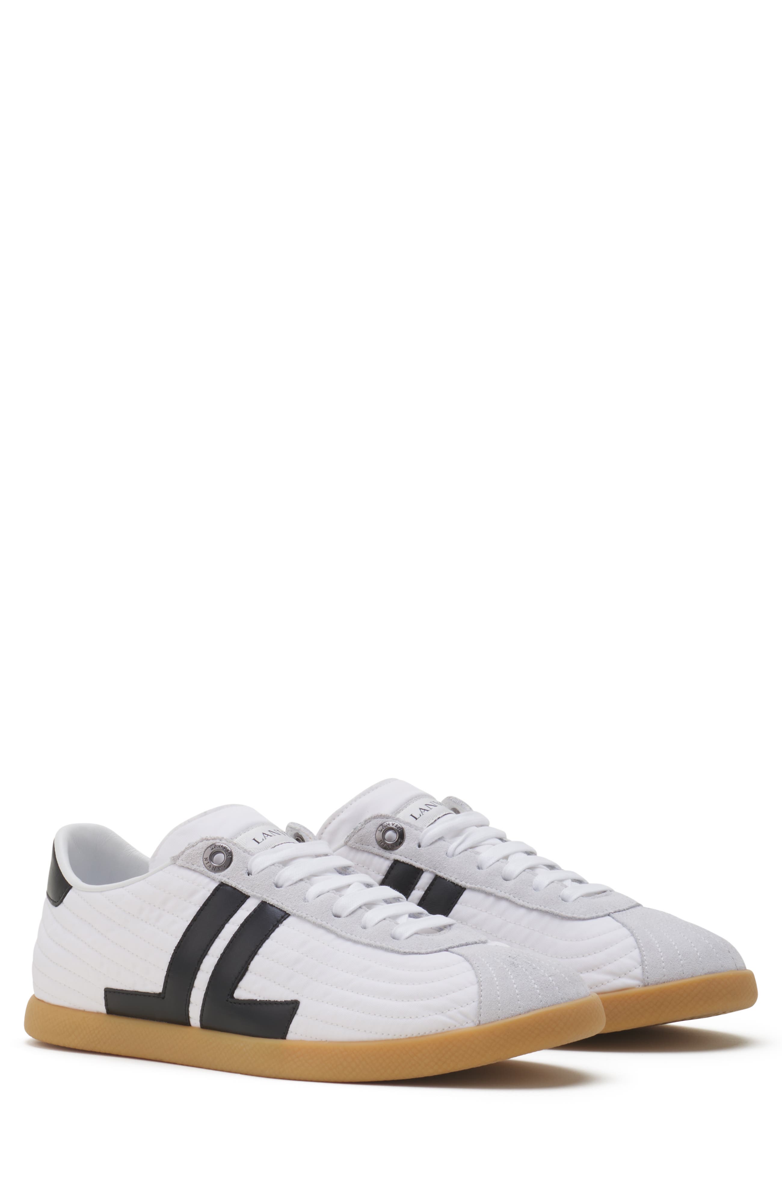 Glen 2.0 Sneakers In Nylon, Alternate, color, White/Black