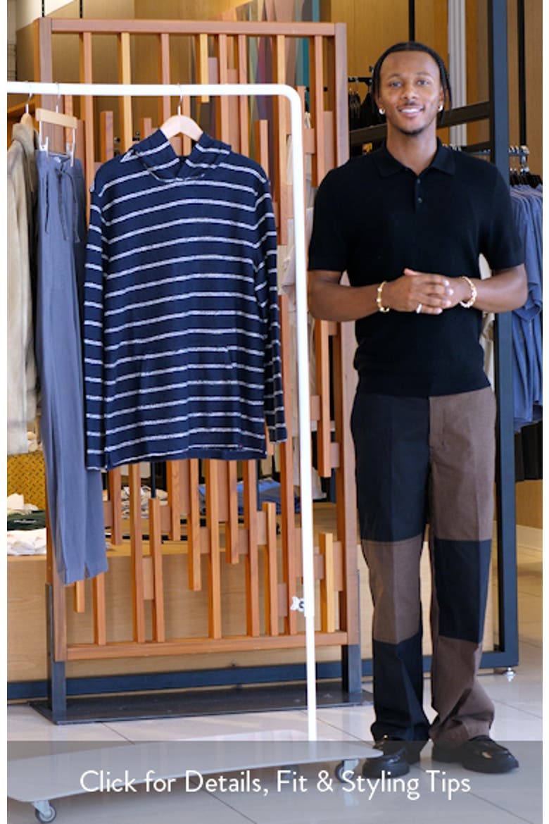 Whitewater Stripe Organic Cotton Blend Hoodie video