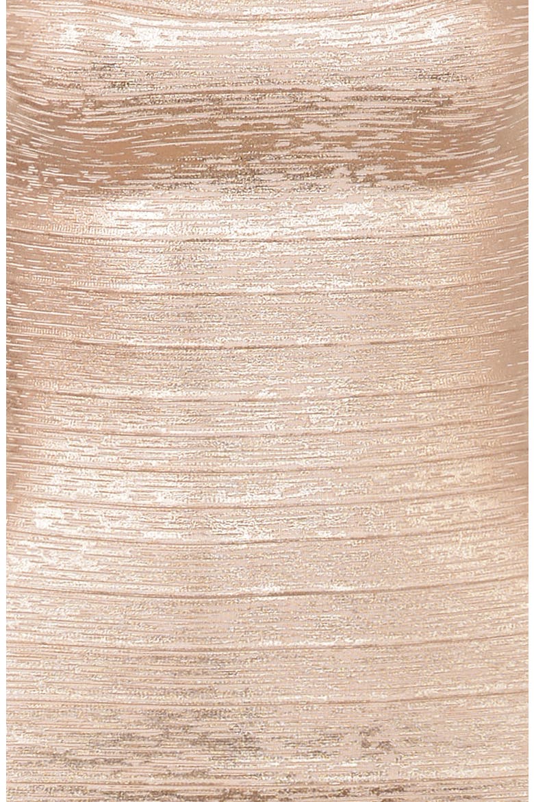 The Body Bandage Maxi Dress, Alternate, color, CHAMPAGNE