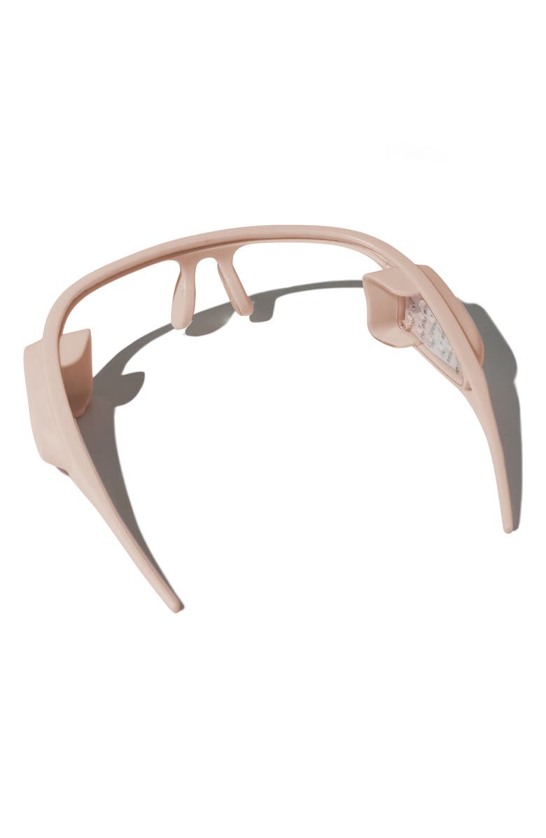 VANITY PLANET Alya Pink Red LED Eye Glasses, Alternate, color,