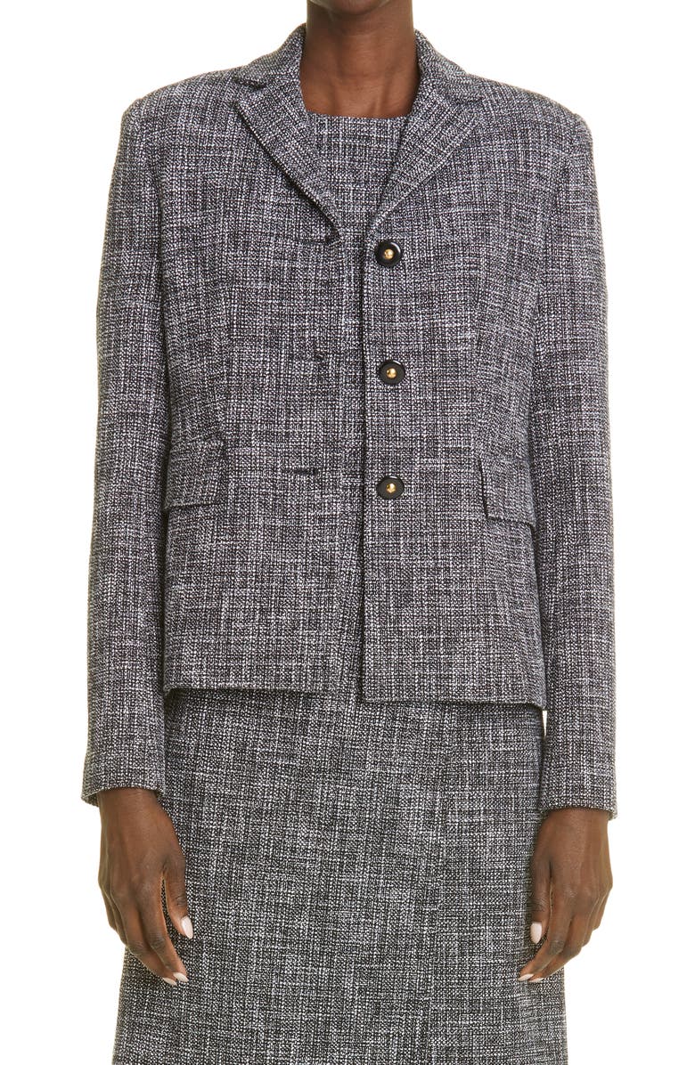 ST. JOHN Tweed Jacket, Main, color,