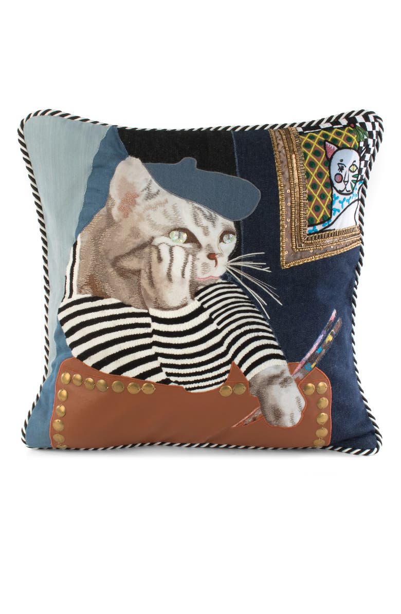 MACKENZIE CHILDS Pablo Picatsso Accent Pillow, Main, color, 