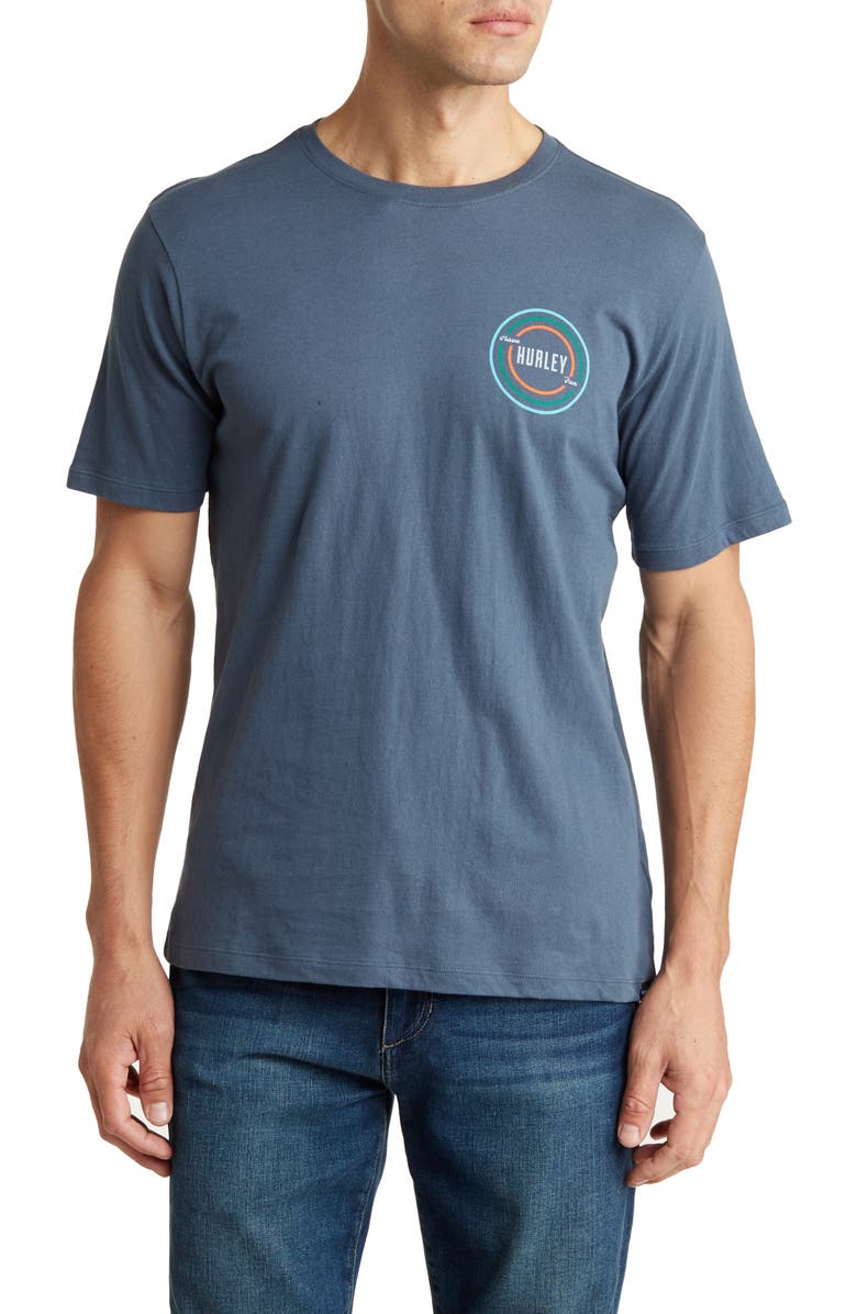 Hurley Everyday Washed Midway Short Sleeve T-Shirt, Main, color,