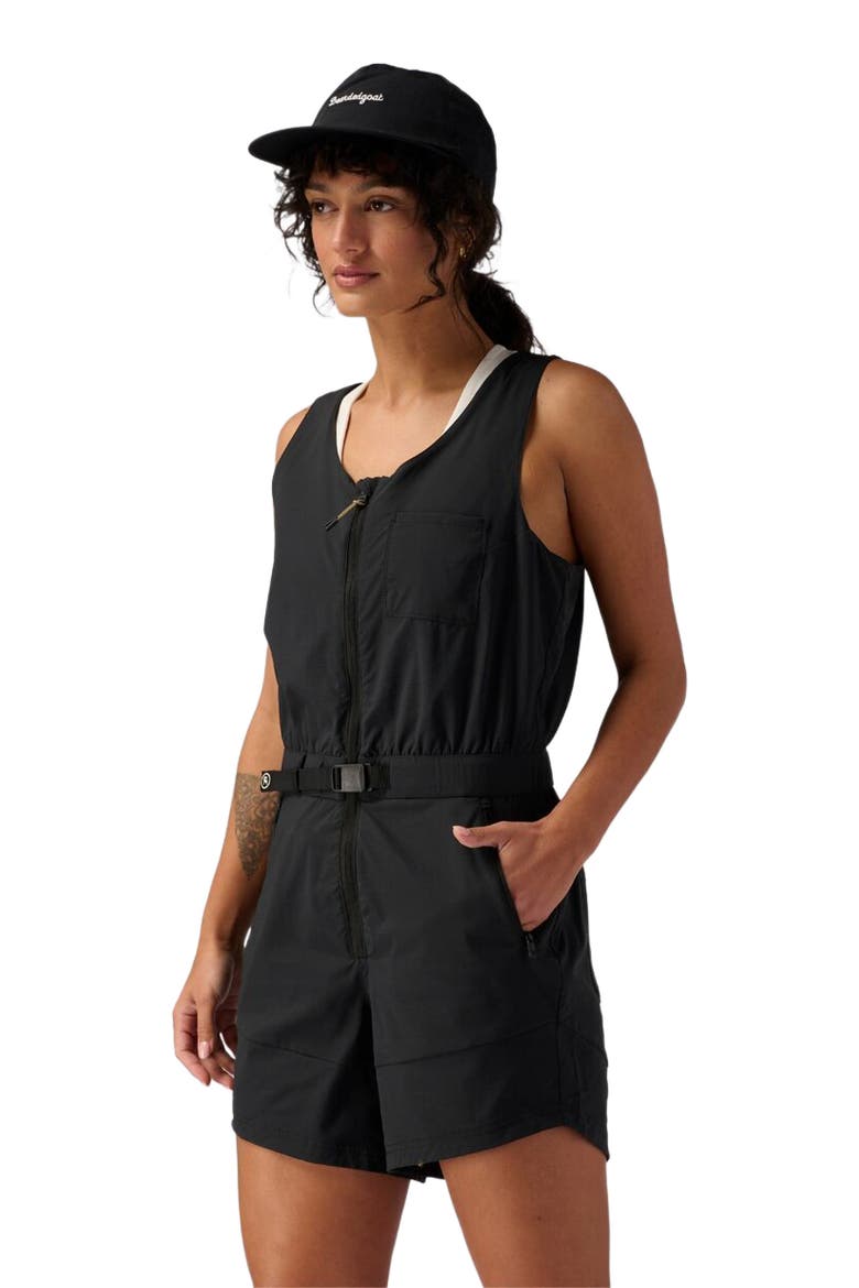 Wasatch Ripstop Romper - Women's, Main, color, Black