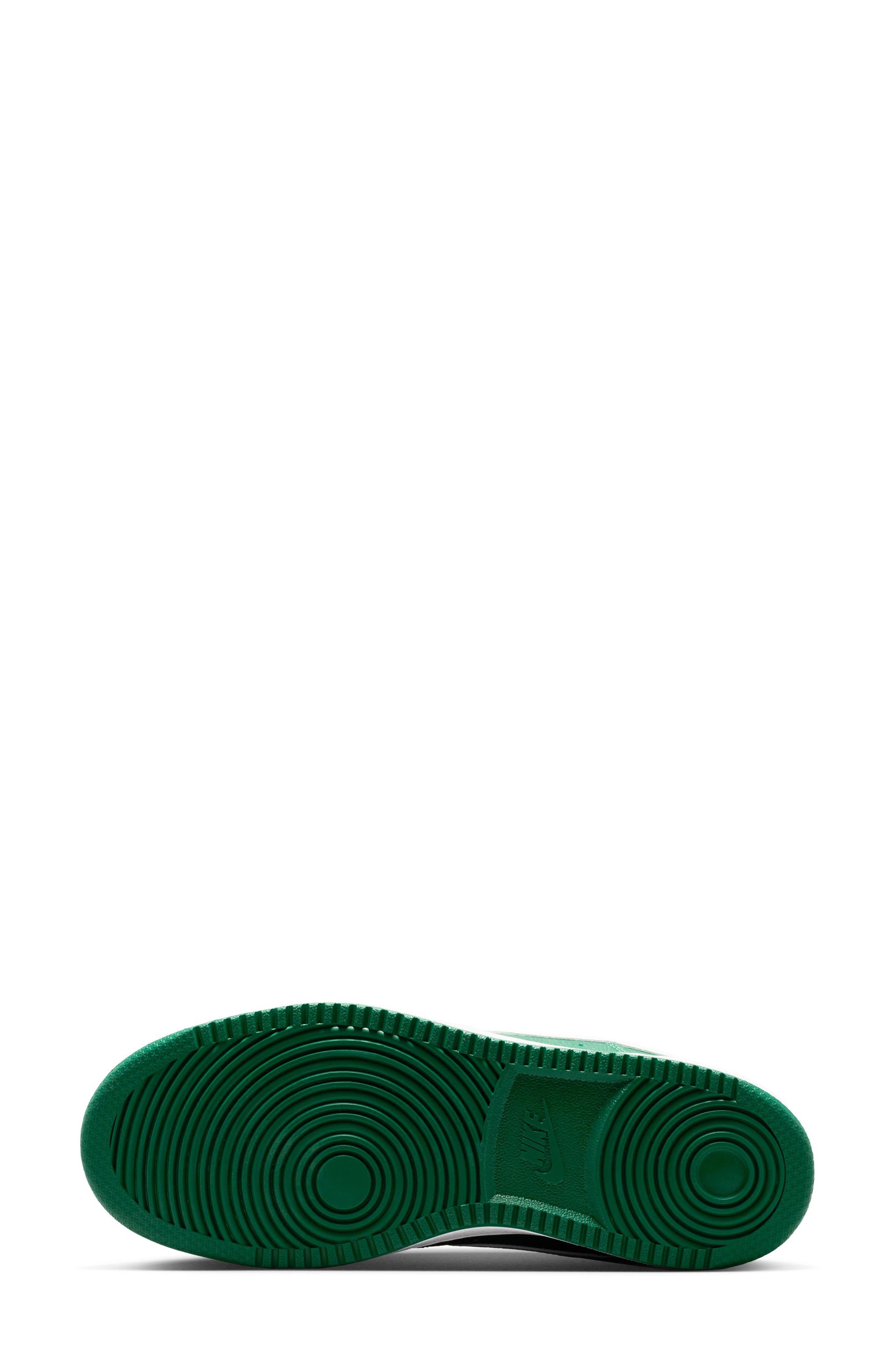 Nike Court Vision Low Sneaker, Alternate, color, Gorge Green/ White