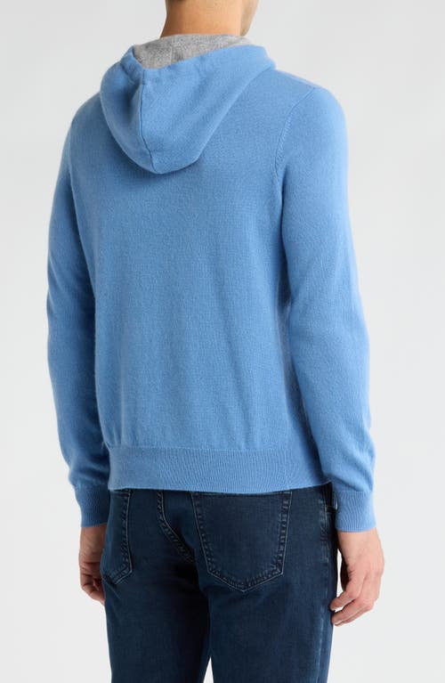 Amicale Relaxed Cashmere Hooded Sweater In Multi