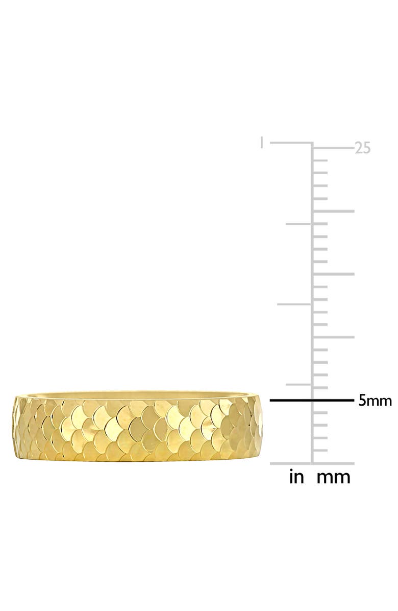 Julianna B. 5mm Geometric Pattern Wedding Band 14k, Alternate, color, 