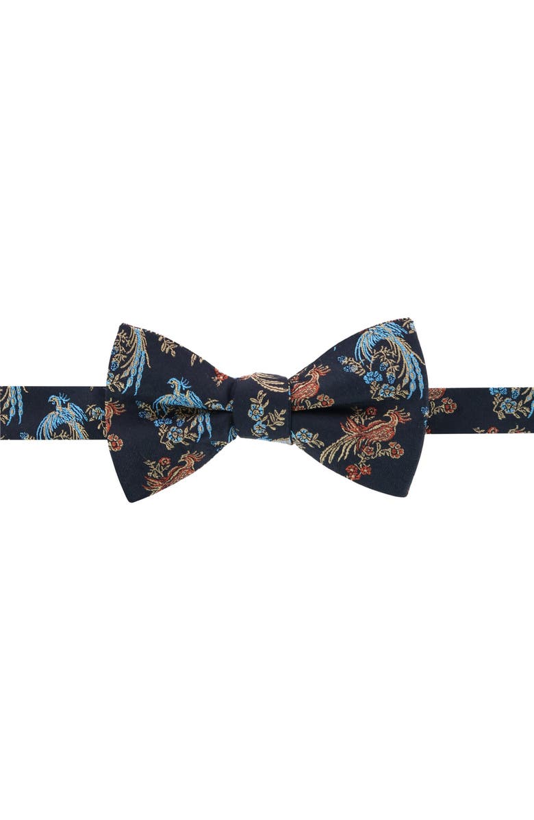 Trafalgar Birds of Prosperity Silk Bow Tie, Main, color, 