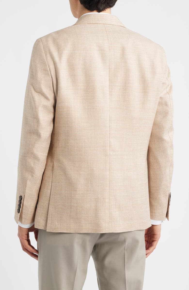 Peter Millar Crown Crafted Wellington Glen Plaid Sport Coat, Alternate, color, Summer Dunes