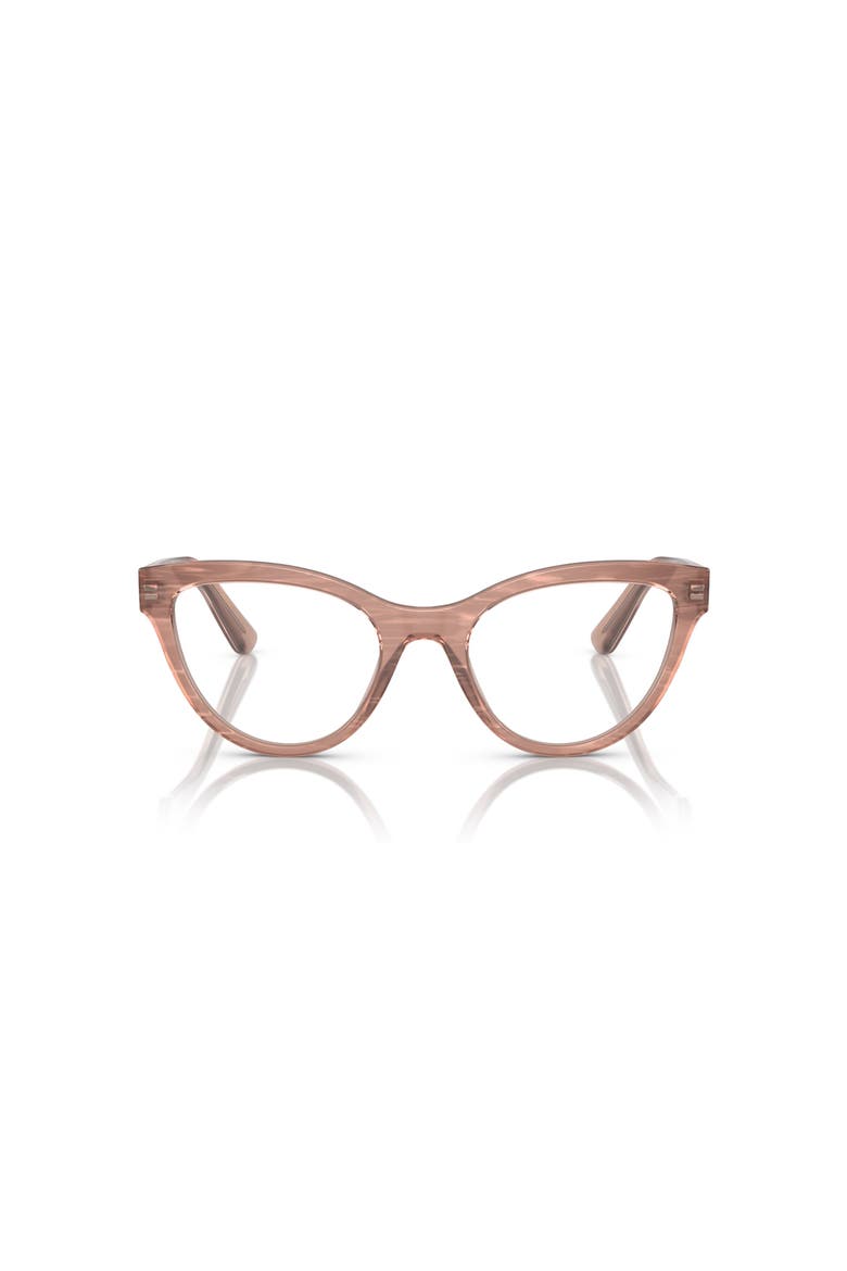 50mm Butterfly optical glasses, Alternate, color, Brown