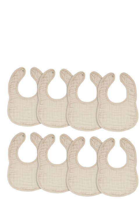 Muslin Bibs - Pack of 8