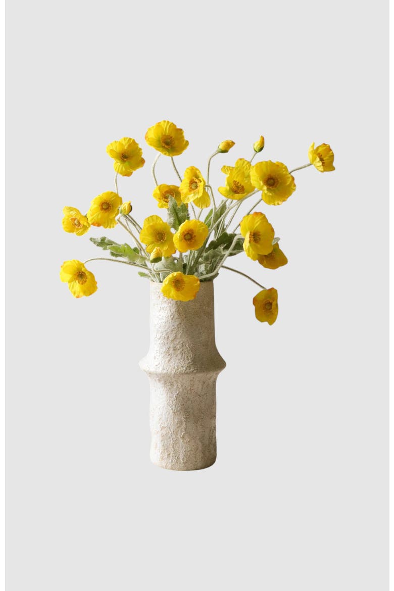 Yellow Poppy Flower, Alternate, color, Yellow
