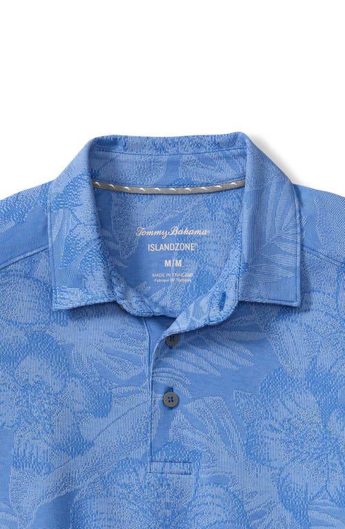 Tommy Bahama Palm Fresco Hibiscus Islandzone® Polo In Blue