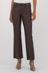 KUT from the Kloth Kelsey Crop Kick Flare Jeans