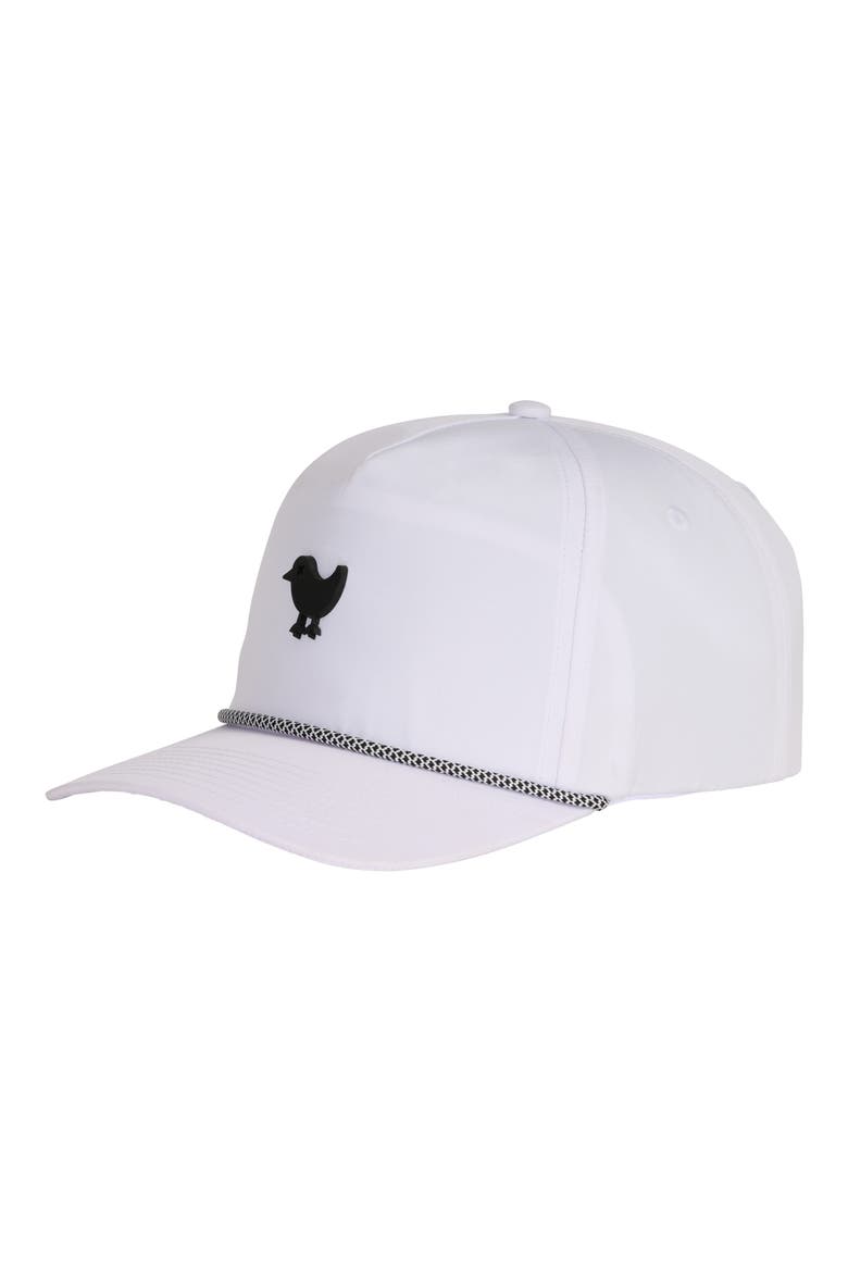 Birdie Rope Snapback Baseball Cap, Alternate, color, BRILLIANT WHITE