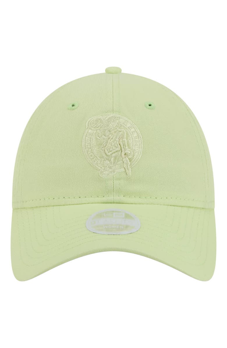 New Era Women's New Era Light Green Boston Celtics Colorpack 9TWENTY Adjustable Hat, Alternate, color, Light Green