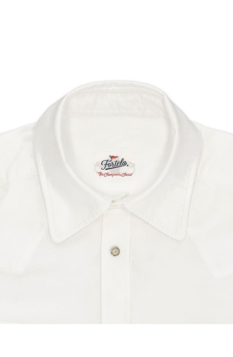 Fortela Tex Slim Fit Shirt, Alternate, color, White