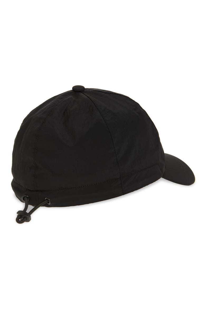 Logo Embroidered Baseball Cap, Alternate, color, BLACK
