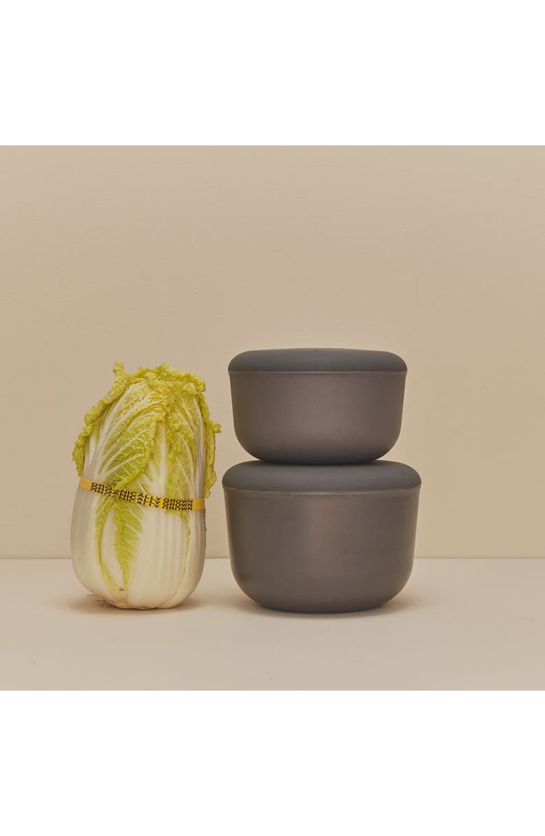 EKOBO Lunch Set with heat-safe insert, Alternate, color, Smoke