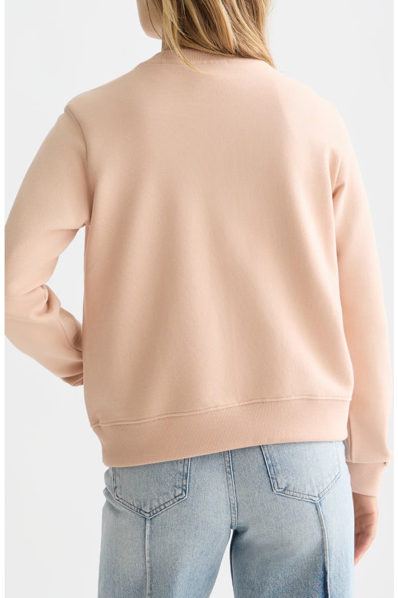 Texas Rodeo Cotton Graphic Sweatshirt, Alternate, color, ROSE DUST